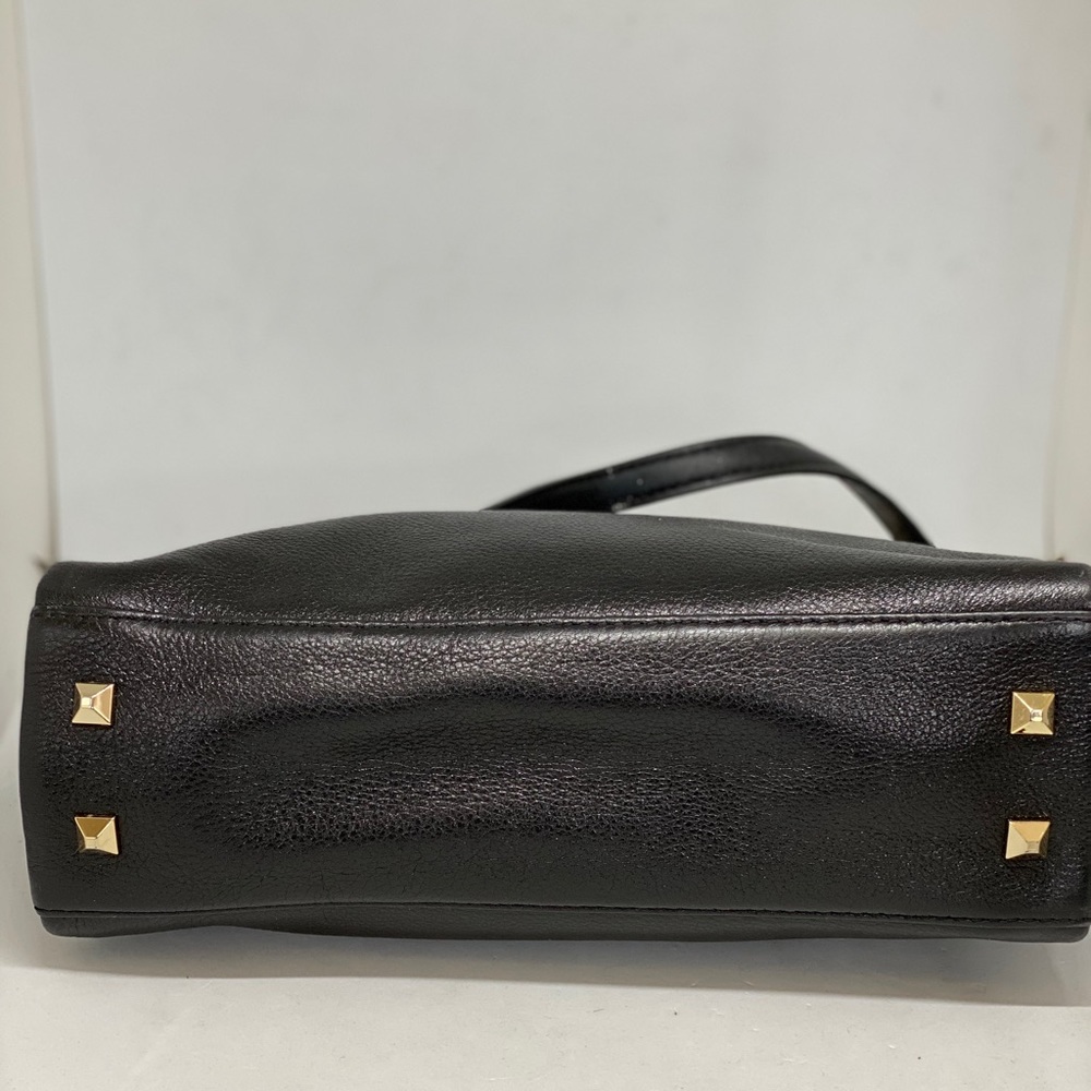 KATE SPADE ♠️ Black Leather Satchel - Picture 5 of 8